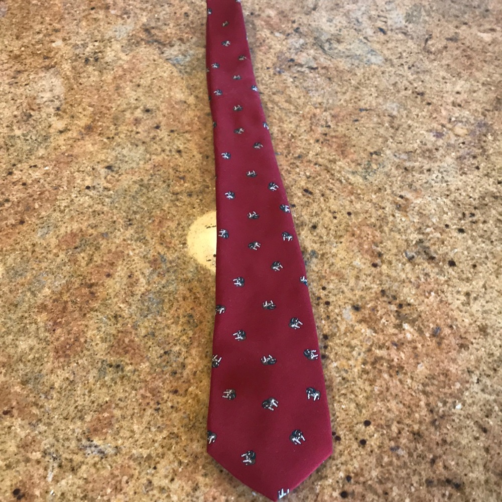 Kids Gap Bulldog Santa tie